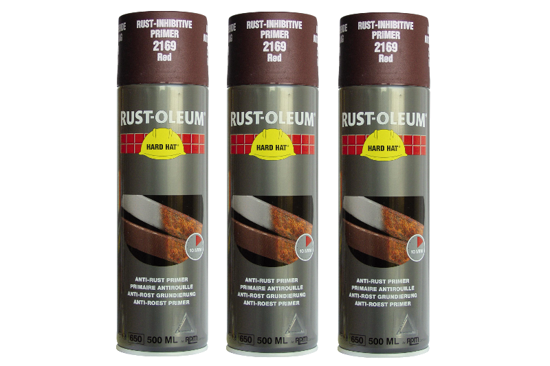 Rust-oleum Spray-lak rood grondverf