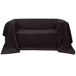 VidaXL Housse de canapé 210x280 cm microsuède marron
