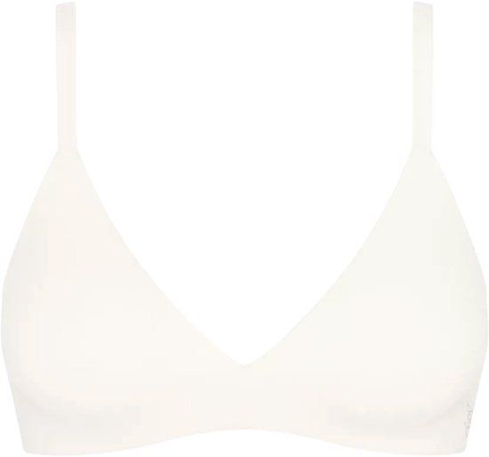 Sloggi ZERO Feel Pure THE UP Push Up Dames Beha - ZIJDE WIT