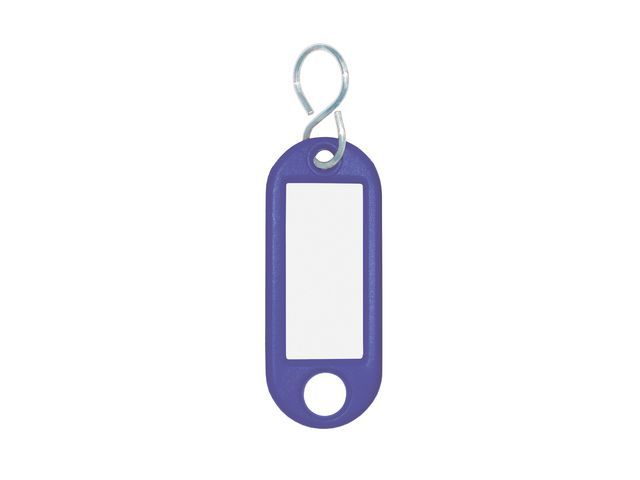 WEDO Sleutelhanger Met S-Ring, 2-Gaats, Blauw