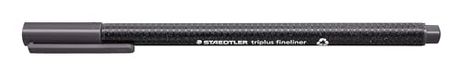 Staedtler Triplus Fineliner 334 SB10 Grijs Pack of 10