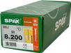 SPAX Universale Houtschroeven 8x200mm WIROX T-40 Kegel 50st