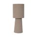 HOME DECO FACTORY - LA0222 - Taupe Fluwelen Lamp