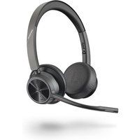 Poly Voyager 4300 UC Series 4320 - Headset - Op oor - Bluetooth - Draadloos - USB-A - Ruisisolatie - Gecertificeerd voor Microsoft Teams