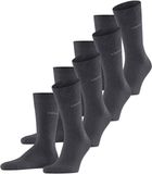 Esprit Solid 4-Pack Sokken Heren Grijs Maat 40-46