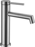 Rea Foss Brush Steel Low - Wastafelkraan - Chroom
