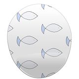 Bonamaison, Ergonomische muismat met polssteun, digitaal bedrukte muismat tegen schede problemen, antislip onderkant, voor kantoor en thuis, afmetingen: 20 x 23 cm
