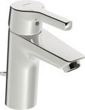 Hansa Ééngreepsmengkraan wastafelkraan HANSAPALENO XL 5641 afvoergarnituur met trekstang uitloop 110 mm DN15 chroom