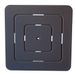 Castelmerlino 127.02 Okumé Marine multiplex douchemat grijs-bruin 60 x 60 cm voor borden 80 x 80 cm