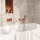 Brauer Copper Carving Thermostatische Inbouw Badkraan