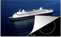 Merkloos KitchenYeah® Inductie beschermer 77x51 cm - Cruise schip - Inductiebeschermer