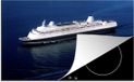Merkloos KitchenYeah® Inductie beschermer 77x51 cm - Cruise schip - Inductiebeschermer