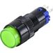 TRU COMPONENTS TC-9428040 LAS2Y-11/G Bouton-poussoir 250 V 3 A 1x Off/(On) Momentané Vert IP40 1 pièce(s)