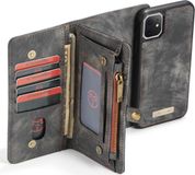 CaseMe 008 Apple iPhone 11 Hoesje Book Case met Back Cover Zwart
