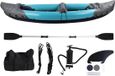 Kayak gonflable - Canoë gonflable - Pêche Navigation - Matériau PVC durable - Pour 2 personnes