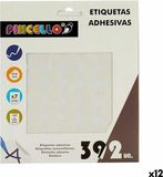 3896 Pincello Klevende etiketten Wit Ø 18 mm