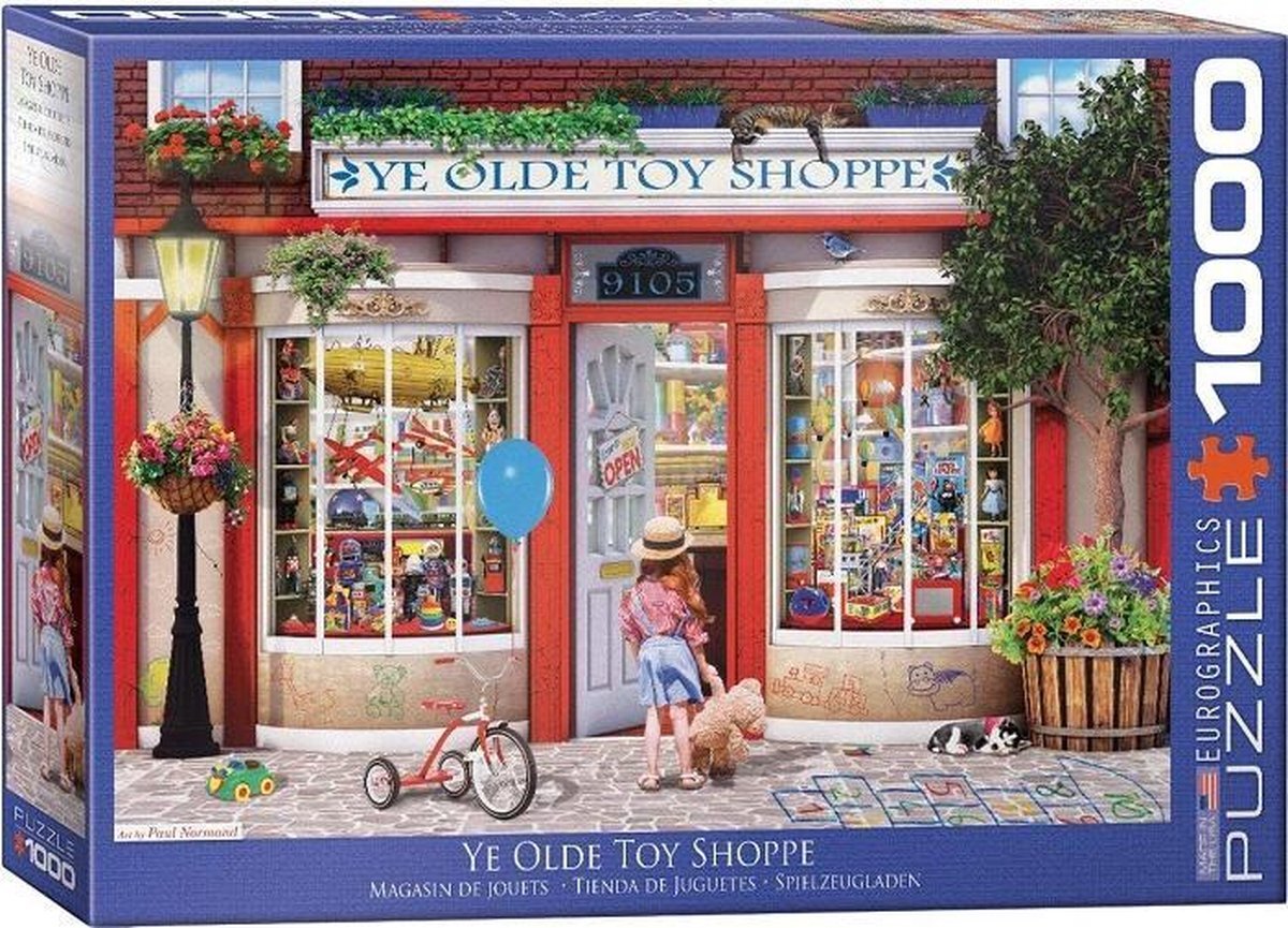 Eurographics Puzzel: Ye Olde Toy Shoppe - 1000 Stukjes