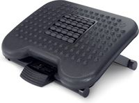 ACROPAQ Voetensteun bureau – Ergonomisch voetenbankje met massagefunctie – Verstelbaar in hoogte – Voor kantoorcomfort – AF004