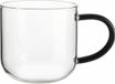 ASA Selection Asa Coppa Glass beker met handvat 0.4L zwart