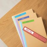 Brother BTAG-L33 labelprinter-tape Blauw op lichtblauw