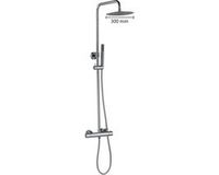 Best Design Paris Regendoucheset Opbouw 30cm Chroom | 8719323066328