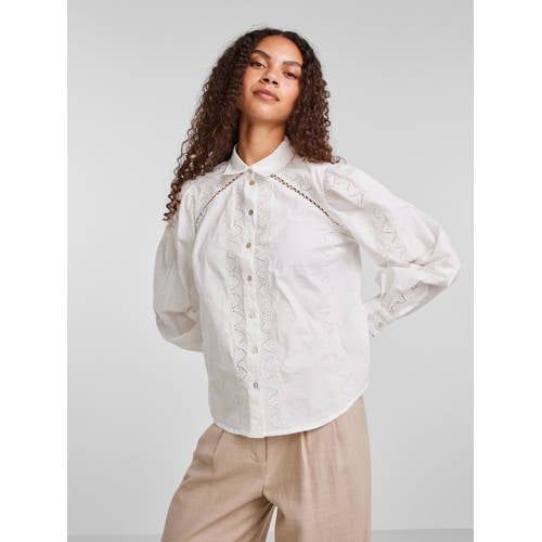 Y.A.S YASKENORA Blouse - Wit - Biologisch Katoen