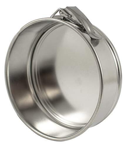 Zenker 62232 Mini Springform Cake Tin met Zilveren Lijndiameter 12 mm Zilver Hoeveelheid 1