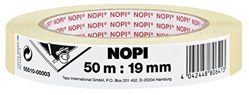 Nopi schildertape, 50m: 19mm