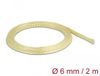 Delock Gaine tressée en fibres d'aramide 2 m x 6 mm Jaune