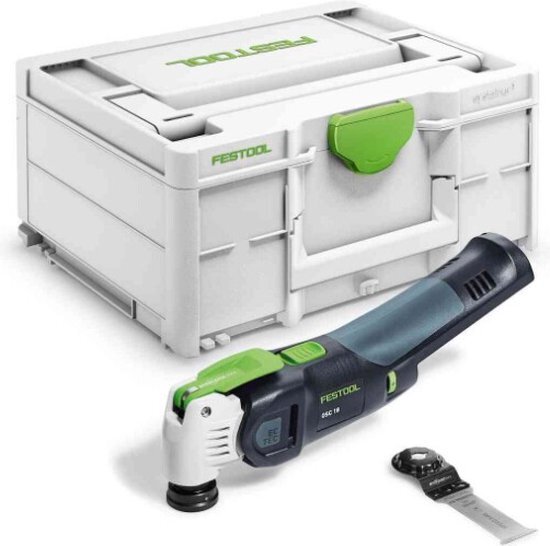 Festool 577033 OSC 18 Li E-Basic VECTURO oscillerende accumachine excl. accu's en oplader