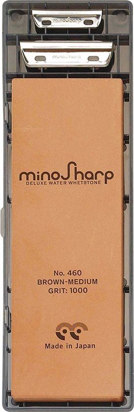 Global 0460 minosharp slijpsteen - Korrel 1000 - Inclusief slijphulp