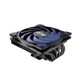 Akasa ALUCIA H6LS M2 Processor Luchtkoeler 12 cm Zwart, Blauw