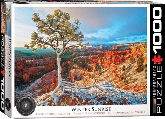 Puzzle Puzzle Grand Canyon Winter zonsopgang