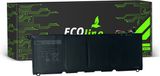 EcoLine - 90V7W JD25G Batterie Convient pour le Dell XPS 13 9343 9350 / 7.4V 5600mAh