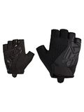 Ziener Crispin Fietshandschoenen voor heren, mountainbike/wielersporthandschoenen, korte vingers, ademend, dempend, zwart, 6,5