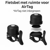 OEM Bol Set van 2 Stuks Fietsbel tegen diefstal - geschikt voor Airtag - Fietsbel - Airtag houder - Geschikt voor racefietsen - Fiets Accessoires