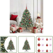 Décoration de Noël Sapin de Noël artificiel vert 120 cm PVC, plastique et acier