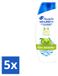 Head & Shoulders 5 x 2-in-1 Shampoo Apple Fresh - 300 ml - Voordeelverpakking
