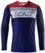 Leatt Moto 5.5 UltraWeld V24 Royal Rood Donkerblauw Motocross Jersey - Blauw/Rood/Wit - Maat XL