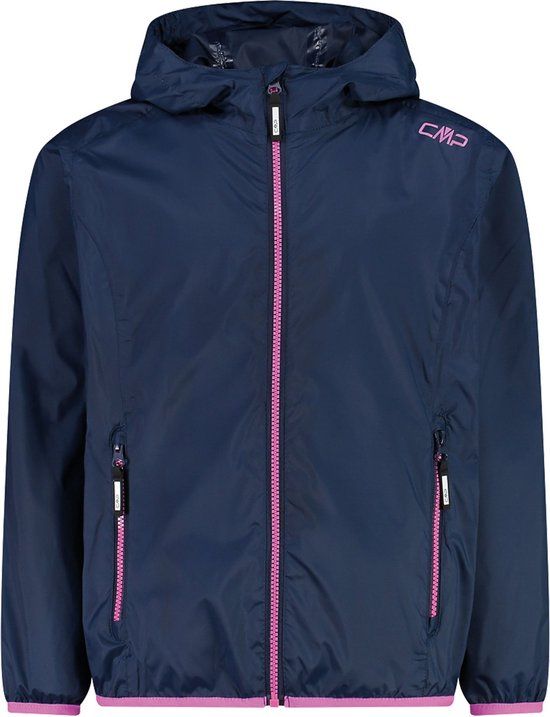 CMP Regenjas Regenpak Meisjes - Donkerblauw/Roze - Maat 164