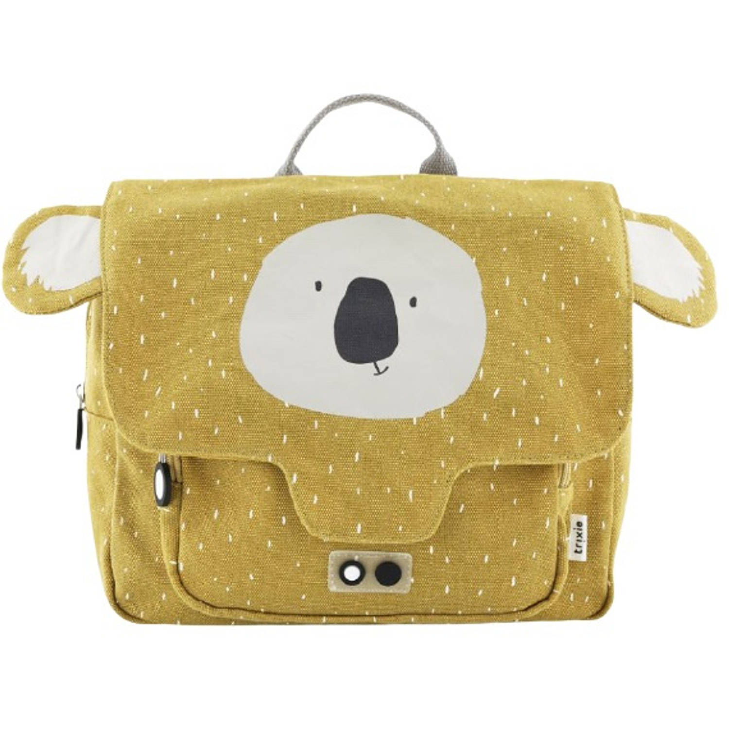 TRIXIE Schooltas Mr. Koala Junior 7 Liter 29 Cm Polykatoen Geel