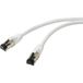 Renkforce RF-7106492 RJ45 câble réseau, câble de raccordement CAT 8.1 S/FTP 2,00 m blanc