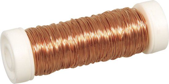 Rayher Sieraden maken draad - koper - 0.3 mm dik - 50 meter snoer