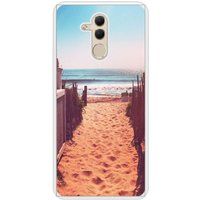 Huawei Mate 20 Lite Beach Path Beschermende Siliconen Case