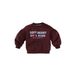Z8 mini sweater Simay donkerrood