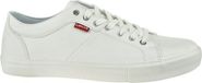 Levi's Woodward Comfort Bed Lage Sneakers Heren Wit - Maat 43