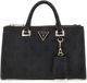 GUESS Handtas Schoudertas Cresidia Status Satchel Schwarz