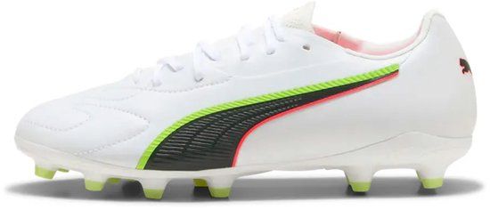 Puma King 20 Match Fg/ag Voetbalschoenen Wit EU 34 1/2