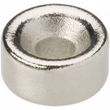 N-35 Aimant annulaire permanent (Ø x h) 10 mm x 5 mm N35 1.21 T (max) Température limite (max.): 80 °C
