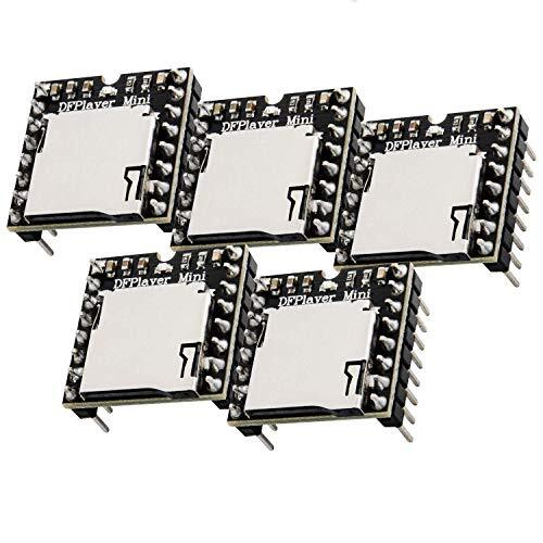 AZ Delivery 5 x Mini MP3-Speler DFPPlayer Module Master compatibel met Arduino Inclusief E-Book!